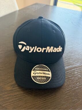 TaylorMade Black Golf Hat